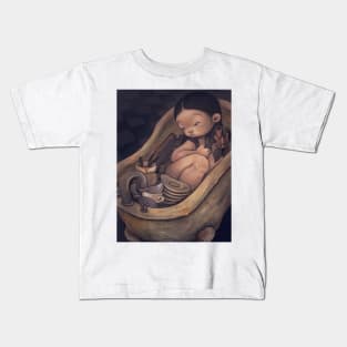 Unwanted bath Kids T-Shirt